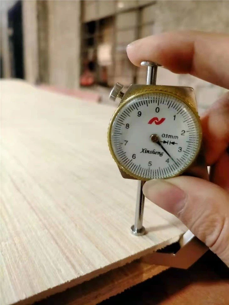 thickness of white ev plywood