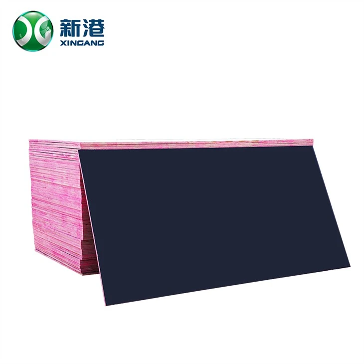 1220 * 2440mm Marine Plywood Film Menghadapi Kayu Lapis