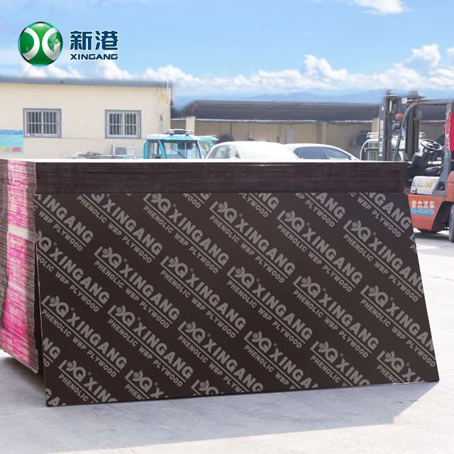 13Layers Hardwood Core Film Faced Plywood For Construction