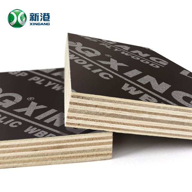 18mm Poplar Core Brown Film Faced Plywood Marine Plywood Used in Construction Building Material
