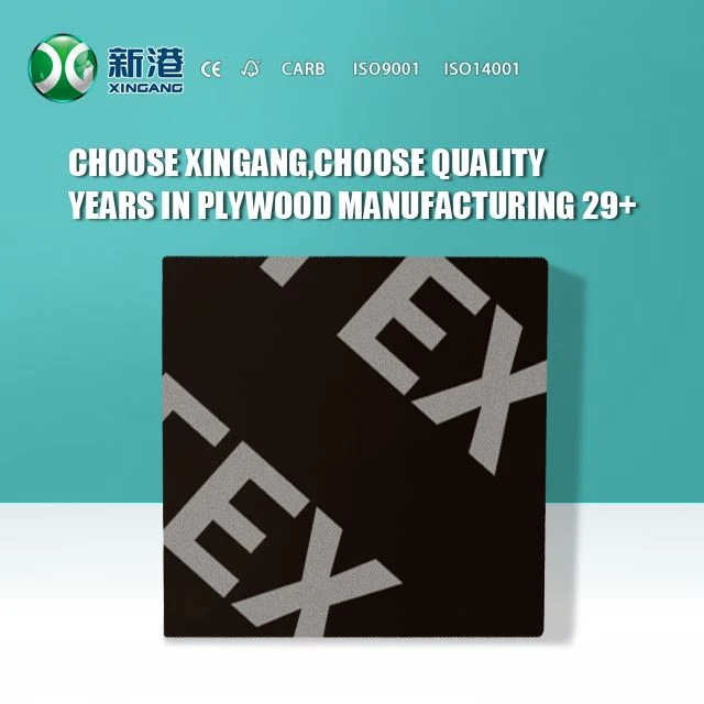 Marine Plywood Flm Faced Plywood 12mm 15mm 18mm Pemasok Xingang