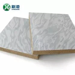 18mm Kekuatan Tinggi Black Tree Root Grain Melamin Paper MDF