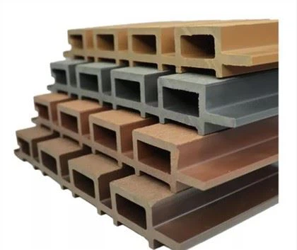 Dekorasi Dinding Fasad WPC Fluted Wall Cladding