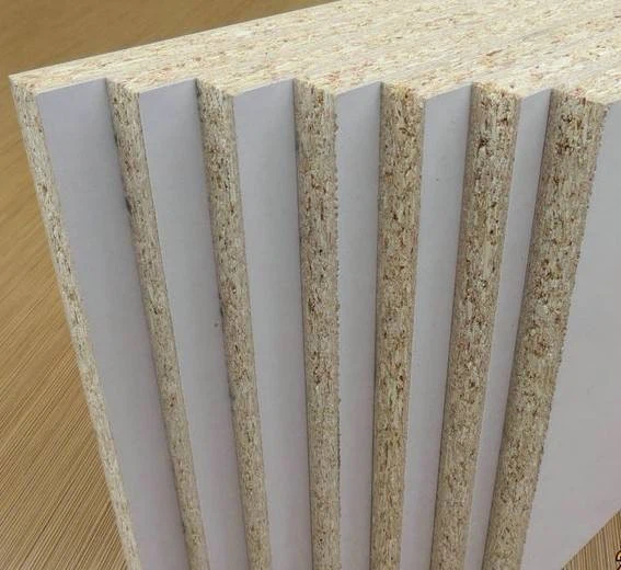 18mm Chip Board Particle Board Paste Melamine Paper For Furniture