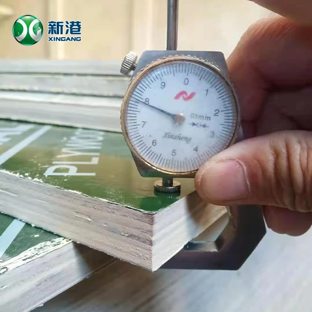 18MM GREEN PLASTIC FILM FACED PLYWOOD FOR COCRETE