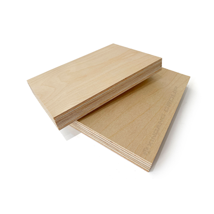 Papan Kayu Lapis Poplar Kekuatan Tinggi Untuk Lemari Pajangan Hotel Perabotan Komersial